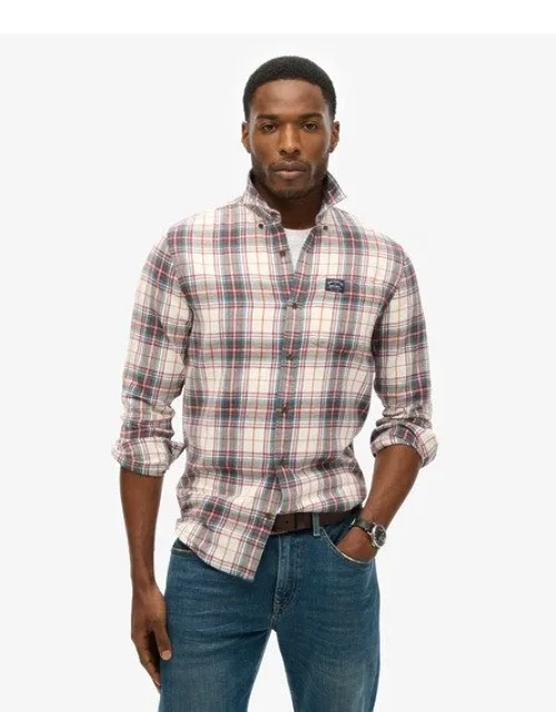Lumberjack Shirt Optic - Brushed Cotton Twill, Button-down Collar