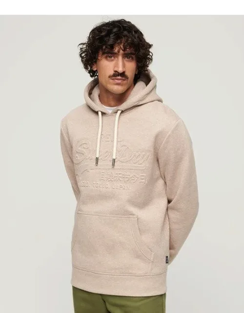 Embossed Vintage Logo Hoodie