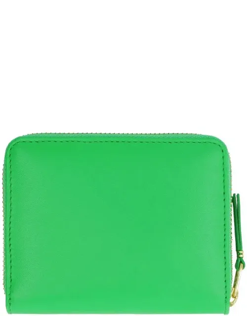 Leather Ziparound Card Holder