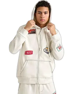 Big T Patch Full-zip Hoodie
