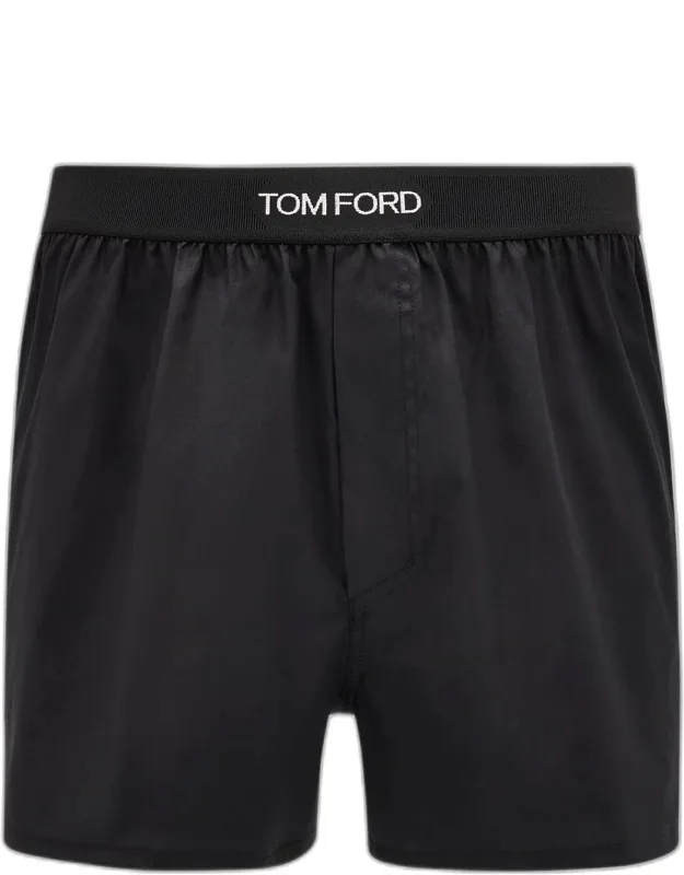 Cotton Poplin Stretch Boxer Shorts