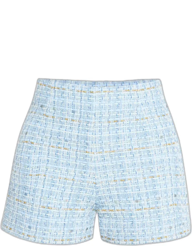 Tailored Tweed Shorts