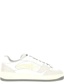 Sneakers With Lace-up Fastening And Rubber Sole