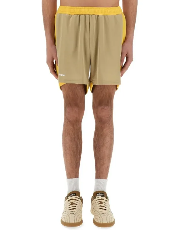 Jersey Shorts 100% Polyamide, Model Is 185 Cm Tall