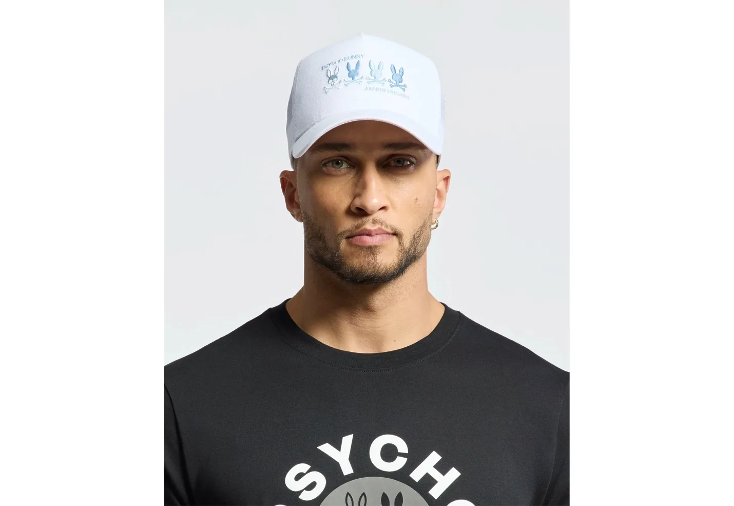 Oceania Embroidered Graphic Trucker Hat