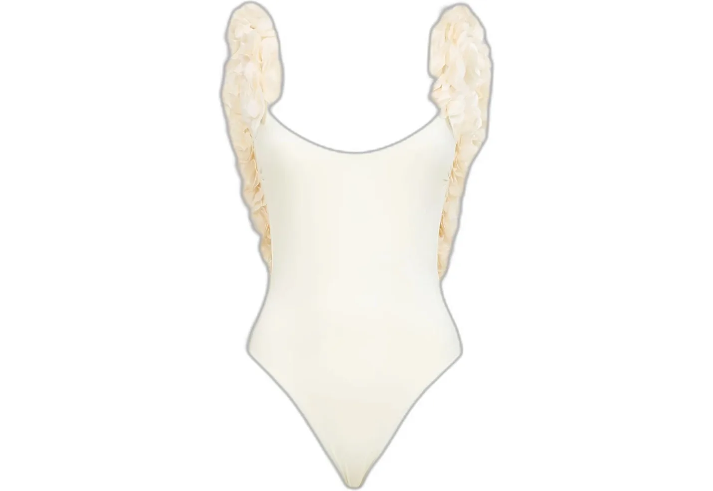 La Reveche Amira One-piece Swimsuit With V-neck And Open Back
