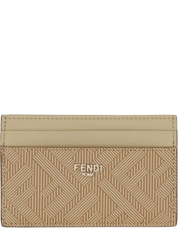 Fendi Shadow Card Holder Made In Italy