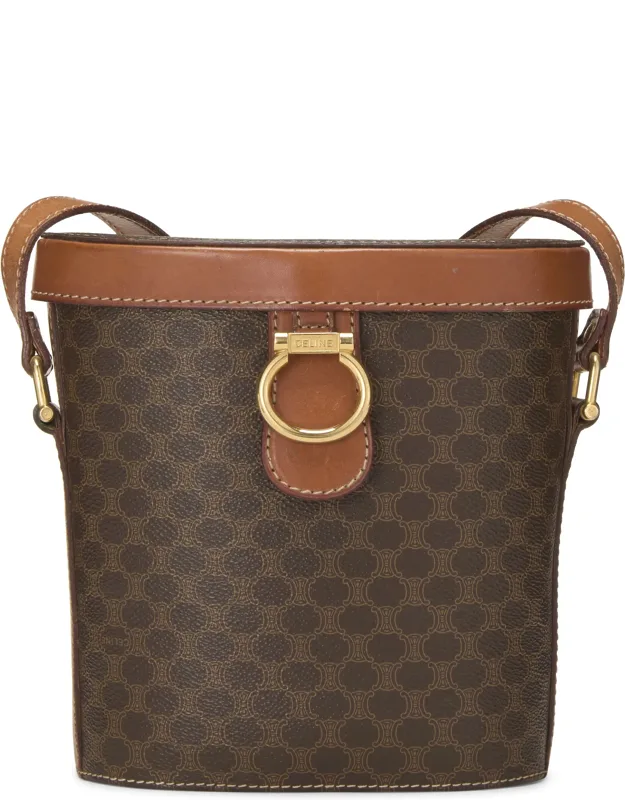 Coated Canvas Macadam Shoulder Bag