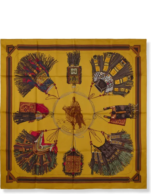 Cuirs Du Desert Silk Scarf
