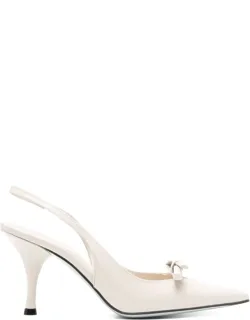 Sandals Slingback Bow