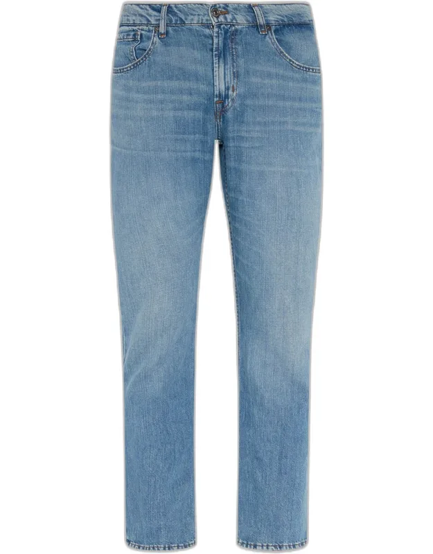 Straight-leg Jeans