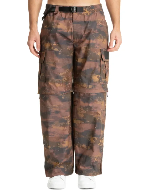 Sweatpants With Elasticised Waist And Multipockets