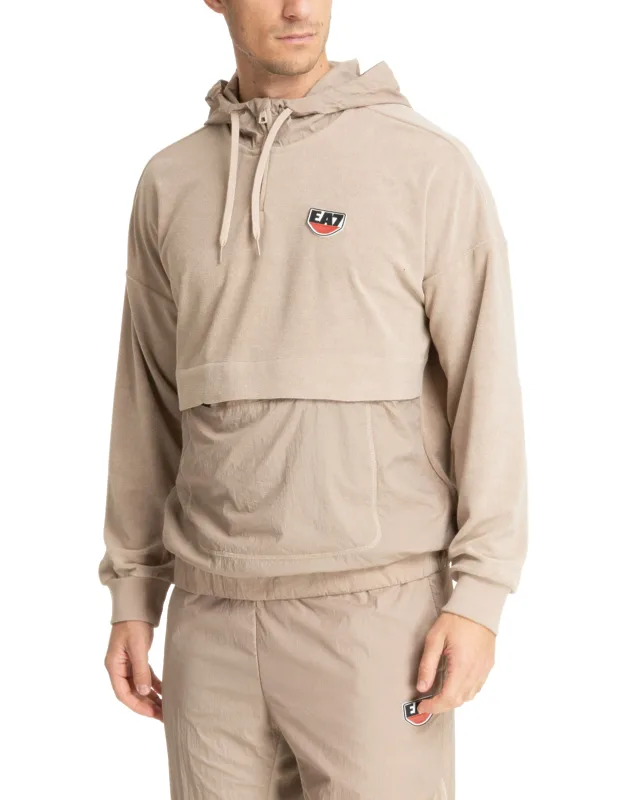 Hoodie With Logo And Pocket