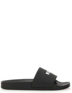 Slide Sandals With Logo