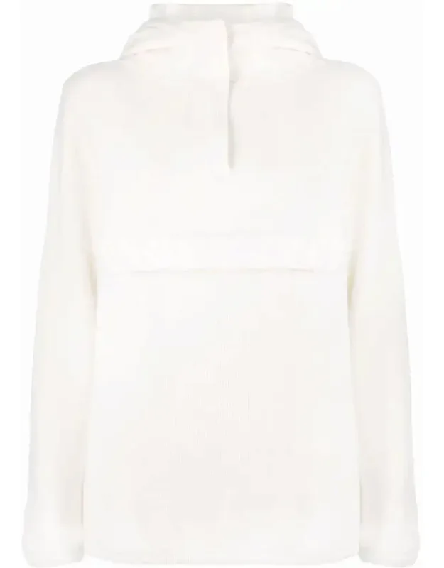 Corte Di Kel Sweater With Padded Detail And Classic Hood