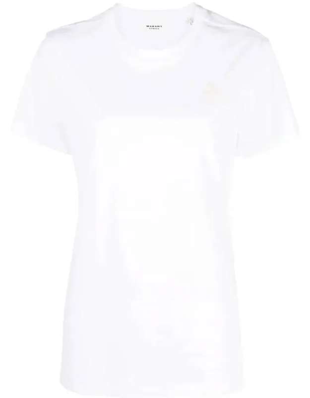 T-shirt Organic Cotton Embroidered Logo