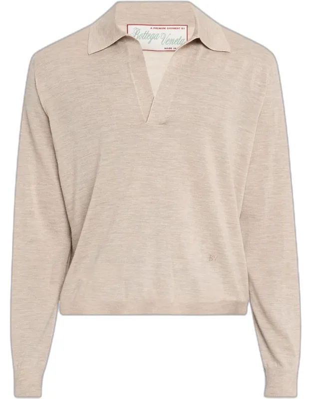 Fine Cashmere Polo Shirt