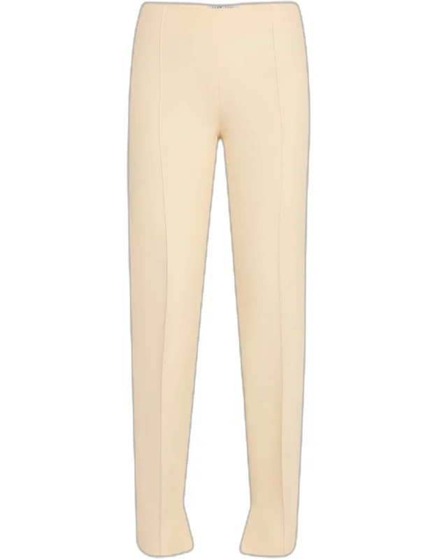 Slim-leg Ankle Split Hem Pants