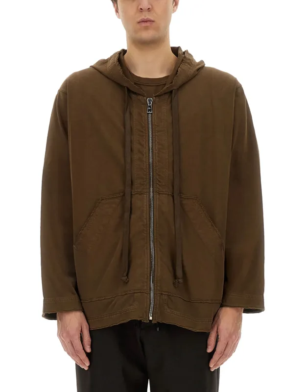 Zipper Hoodie Made In Italy