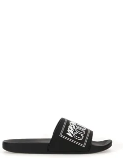 Versace Jeans Couture Slide Sandal Made In China