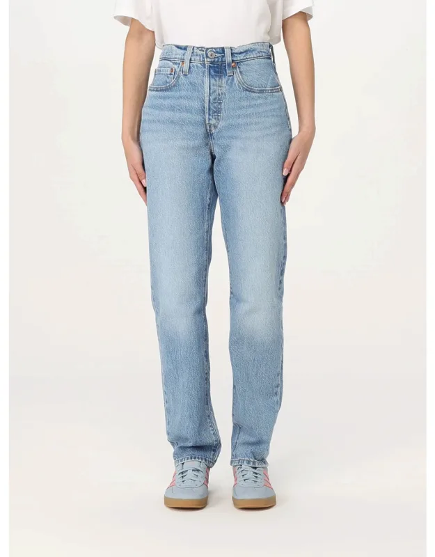 Jeans Color Gnawed Blue