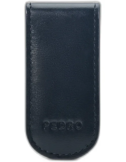 Icon Leather Money Clip