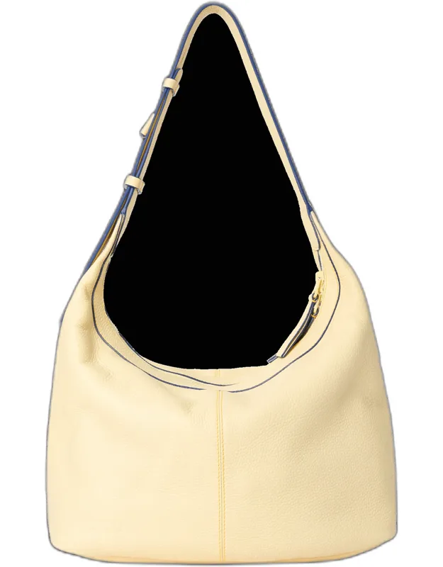 Hobo Medium Organic Leather Shoulder Bag