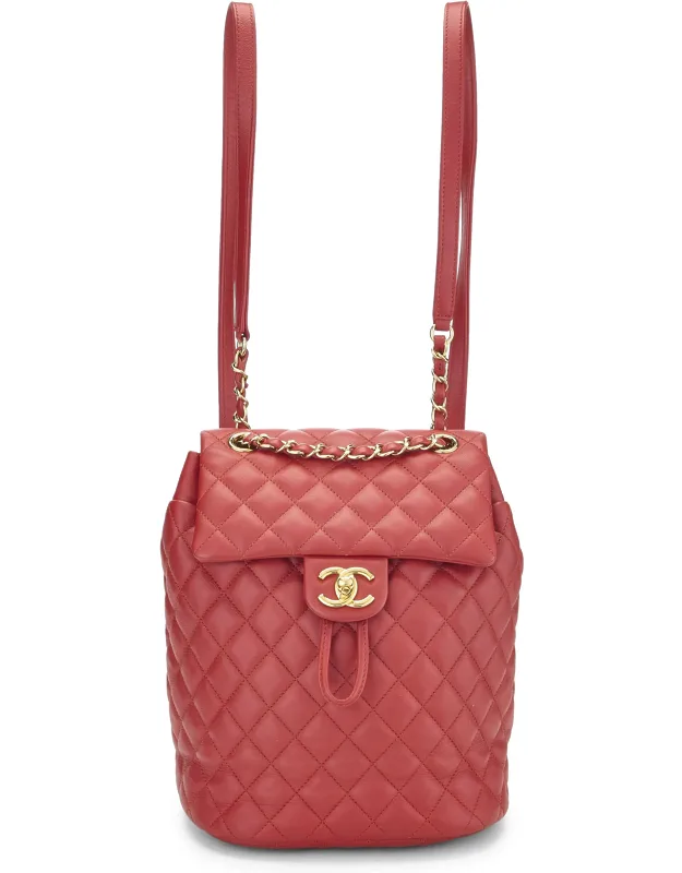 Quilted Lambskin Urban Spirit Backpack