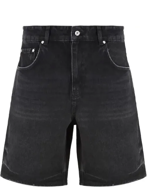 Denim Bermuda Shorts
