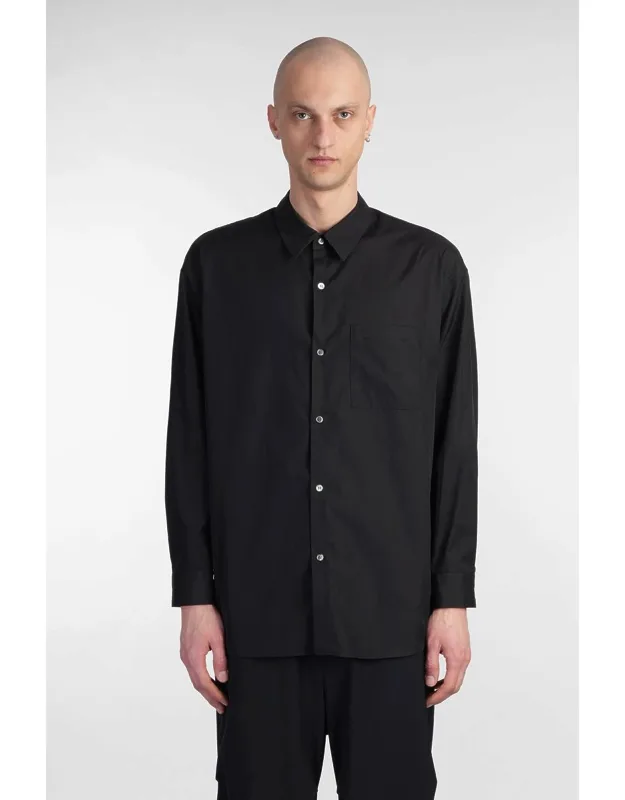 Shirt With Collar And Long Sleeves