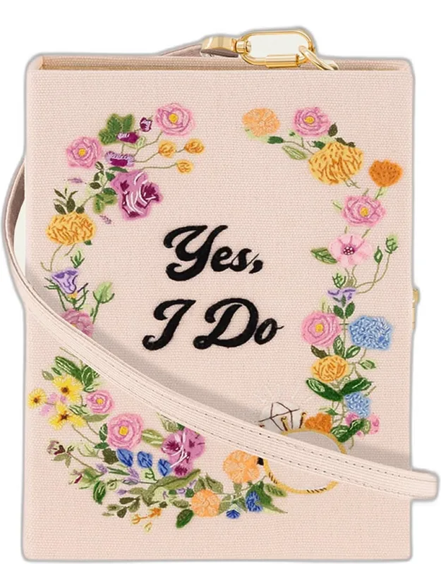 Yes, I Do Book Clutch Bag