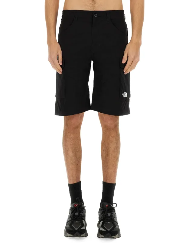 Cargo Shorts With Model Height 185 Cm And Size 32