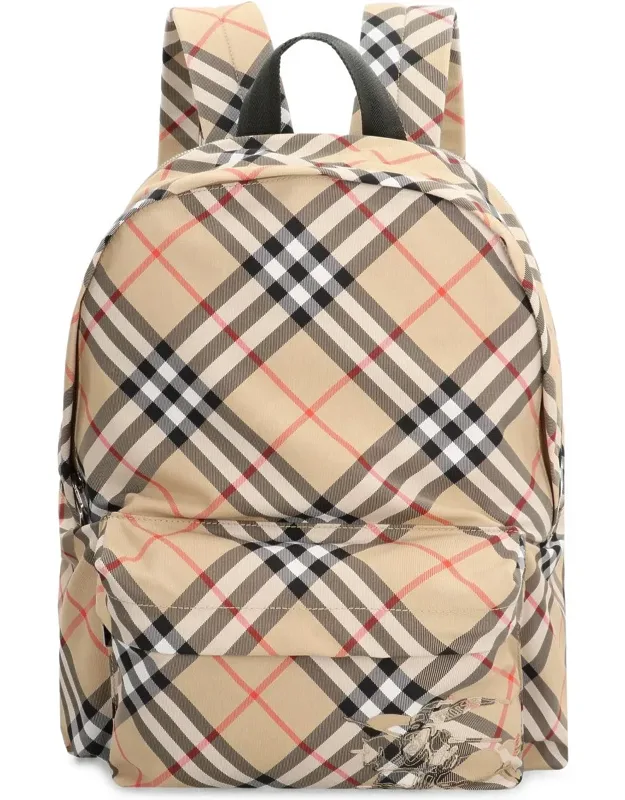 Printed Nylon Backpack