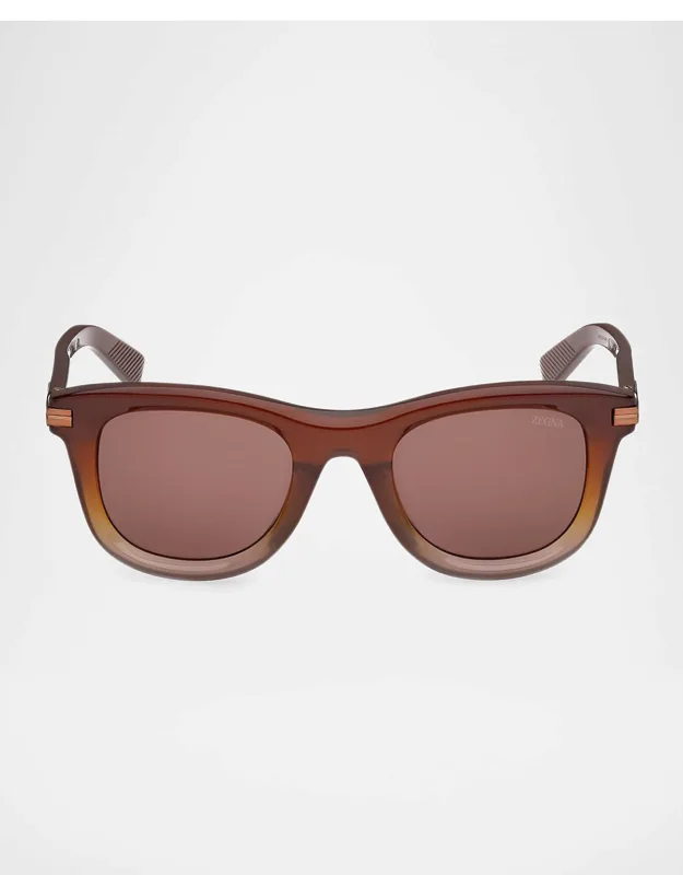 Acetate Square Sunglasses