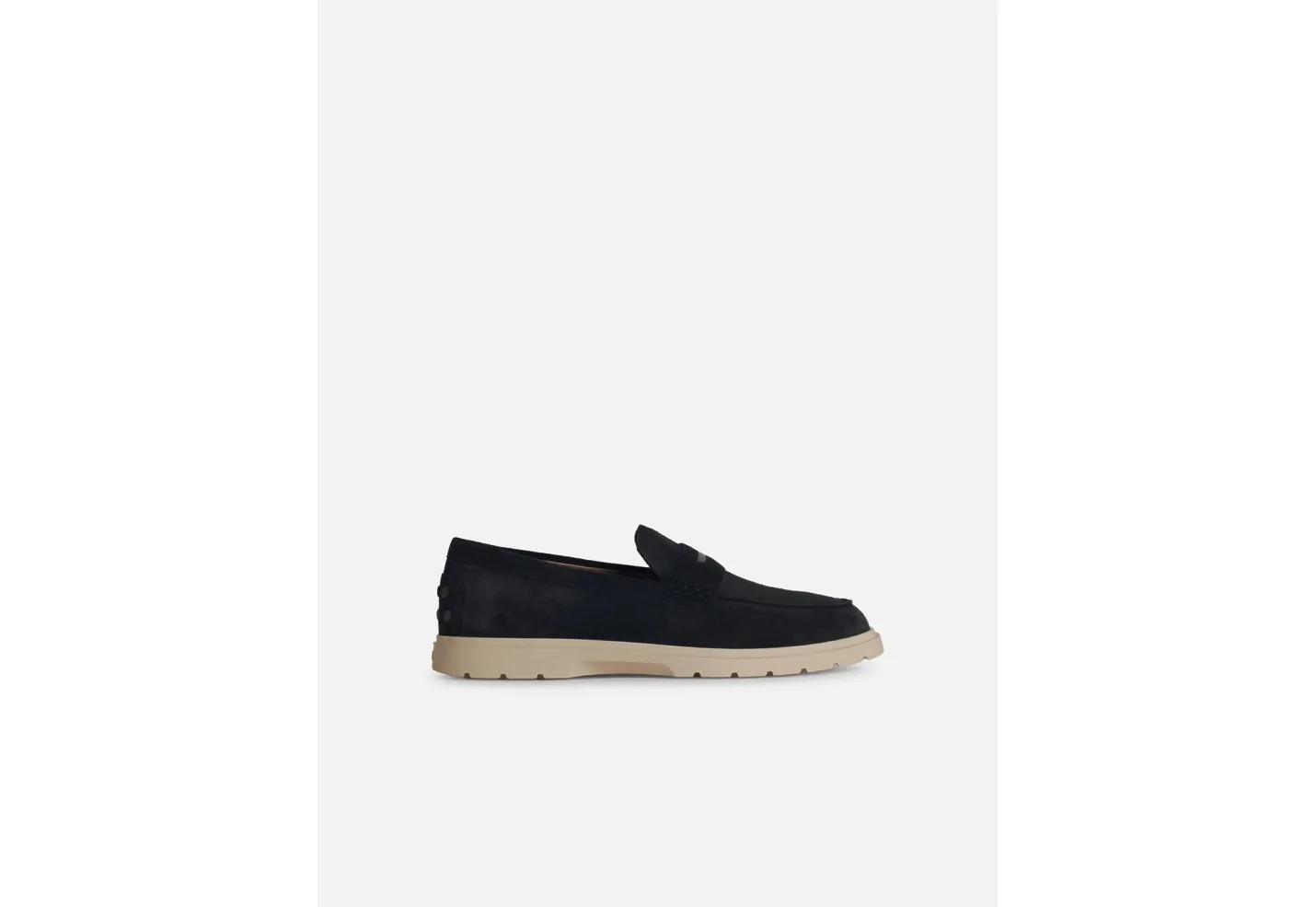 Tod's Loafers With Toe Cap And Center Buckle