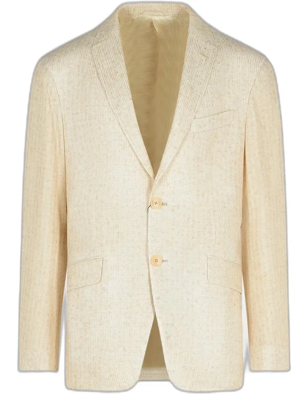 Blazer In Linen Blend