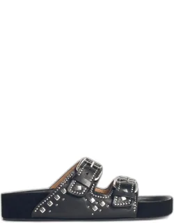 Lennyo Leather Slippers