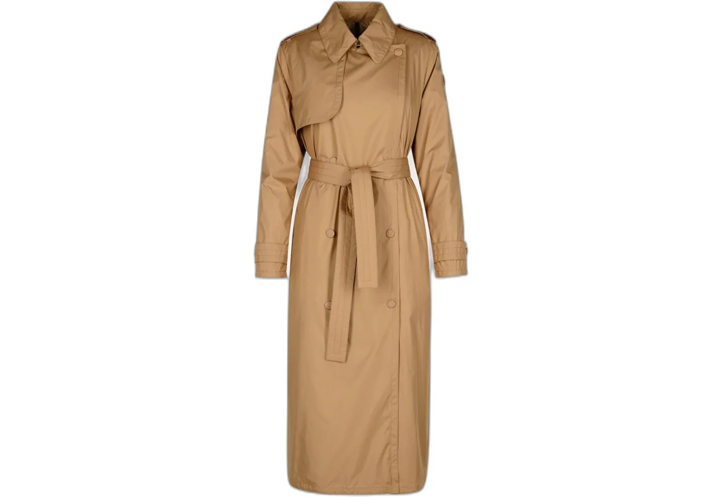 'barbetane Trench Coat With Down Padding And Double-breasted Closure'