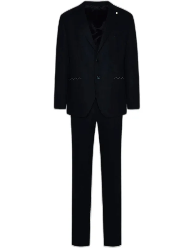 Wool Blend Suit