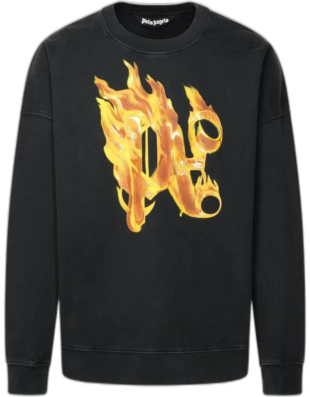 Burning Cotton Sweatshirt