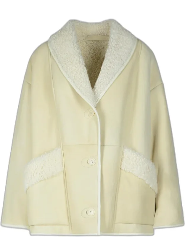 Suede Sheepskin Jacket