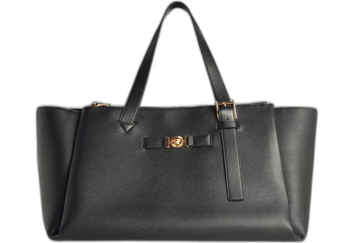 Embossed Leather Duffel Bag