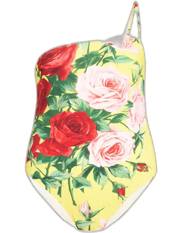 Asymmetric One-piece Swimsuit