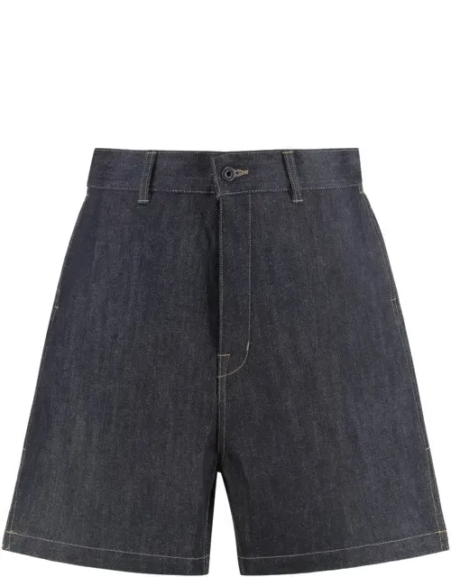 Denim Bermuda Shorts