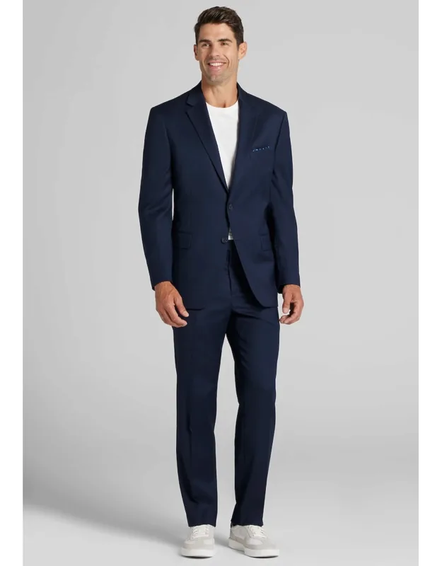 Big & Tall Traveler Collection Traditional Fit Suit Jacket With Moisture Control And Built-in Stretch