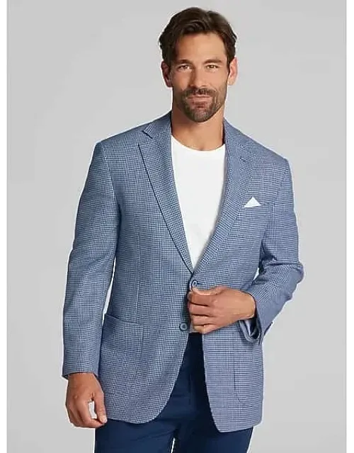 Modern Fit Houndstooth Sport Coat
