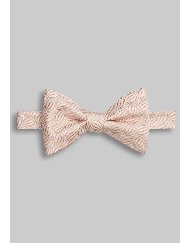 Wavy Diamond Pre-tied Big Bow Tie