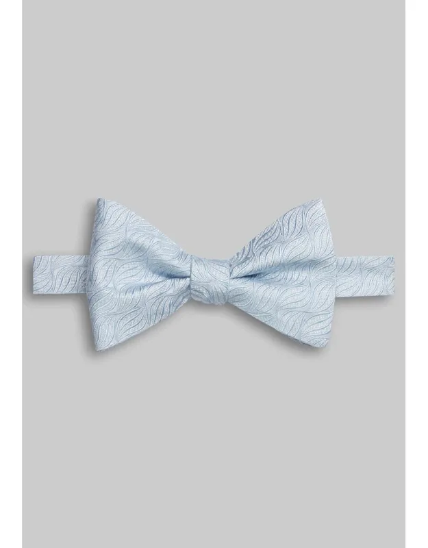 Wavy Diamond Pre-tied Big Bow Tie