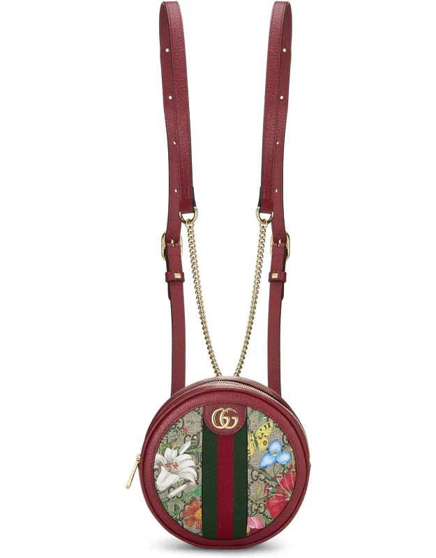 Ophidia Round Backpack Mini