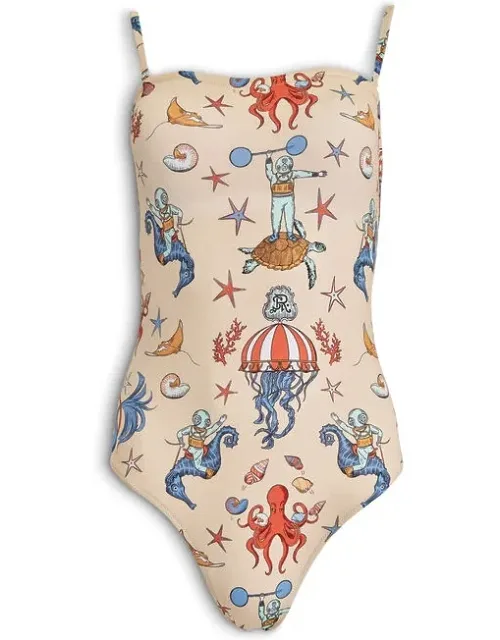 Bustier One-piece Swimsuit